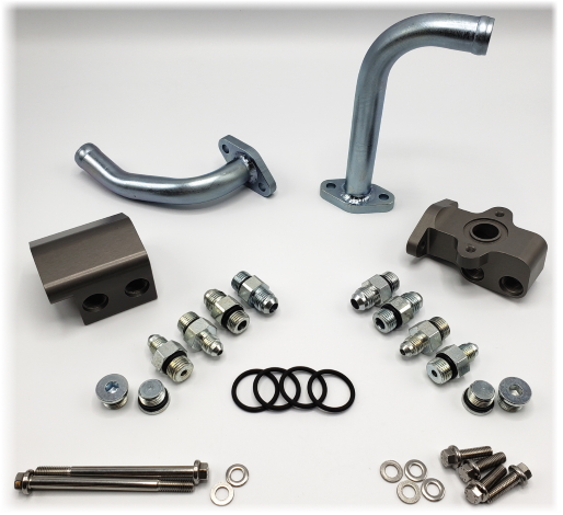 Z32 / VG Heater Pipes with AN Turbo Cooling Ports