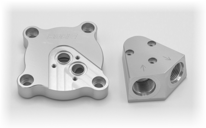 VG30DE(TT) Remote Oil Filter Block Adapter